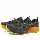 Asics Men's Trabuco Max 2 Sneakers in Black/Golden Yellow