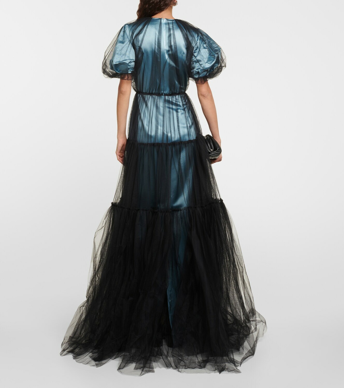 Erdem Embellished duchesse satin gown Erdem