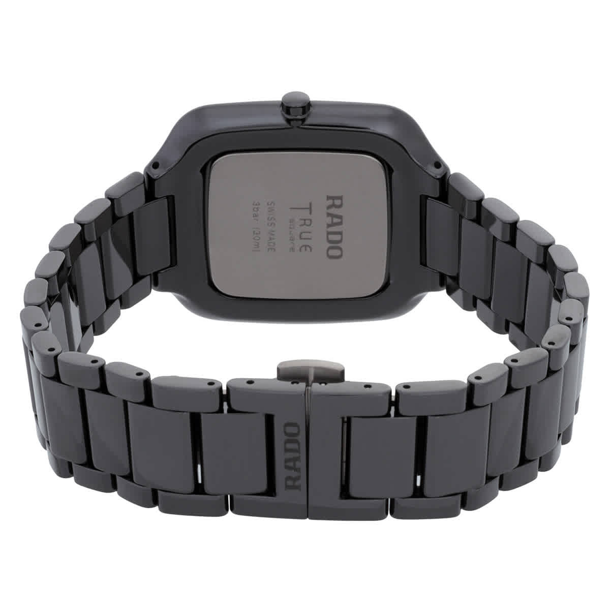 Rado True Square Thinline Quartz Black Dial Unisex Watch R27054162