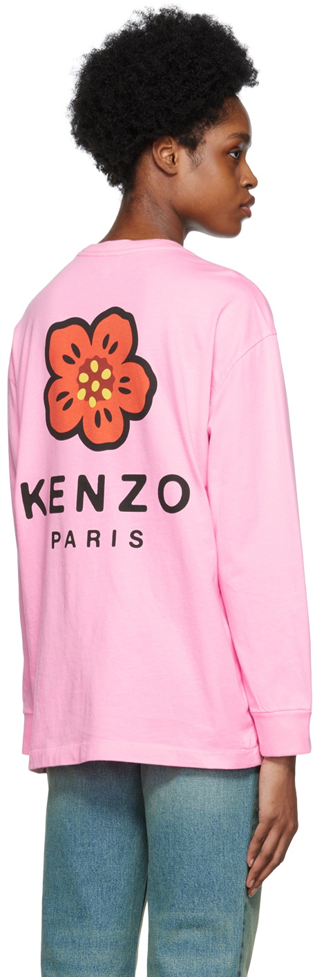 Tシャツ・カットソー KENZO 'Boke Flower' T-shirt Pink T-shirt Kenzo Boke Flower pink | H-Brands