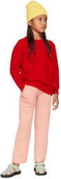 The Row Kids Red Bunny Sweater
