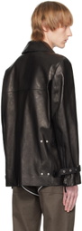 At.Kollektive Black Kostas Murkudis Edition Leather Jacket