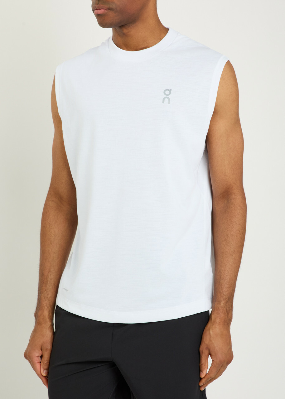 ON Train Jersey Tank top White