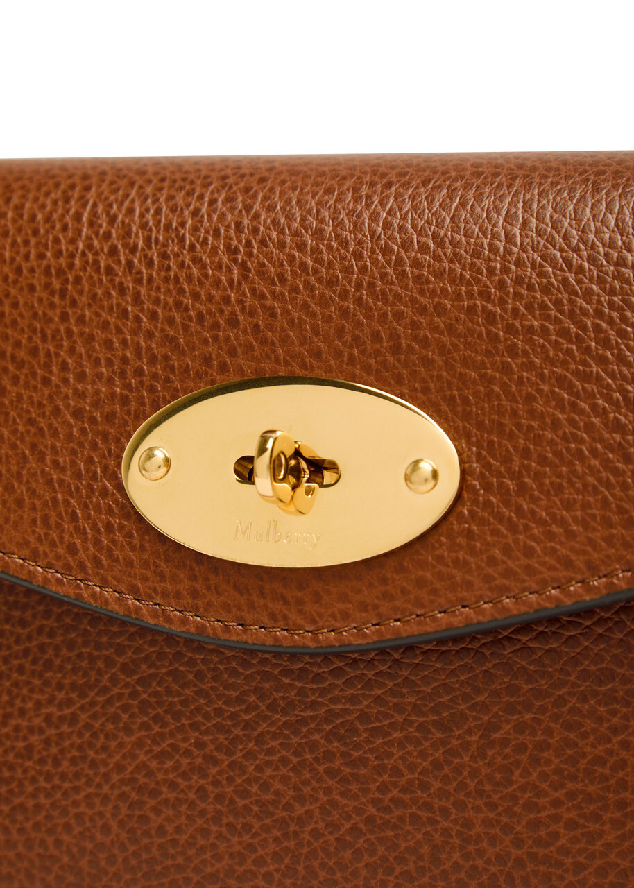 Mulberry Darley Grained Leather Pouch - Tan - One Size