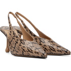 Jimmy Choo Beige Isa 80 Heels