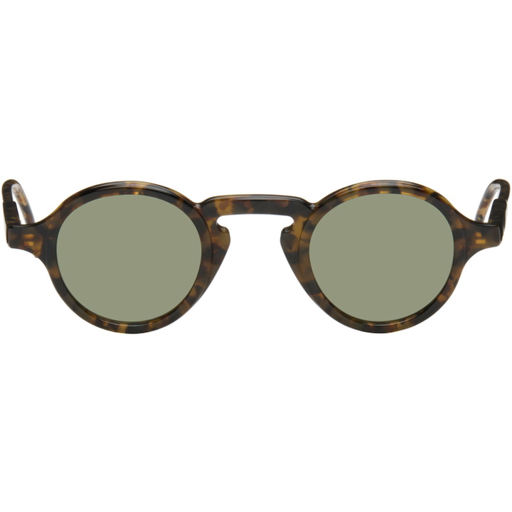 Photo: Thom Browne Brown Round Sunglasses