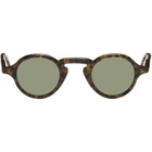 Thom Browne Brown Round Sunglasses