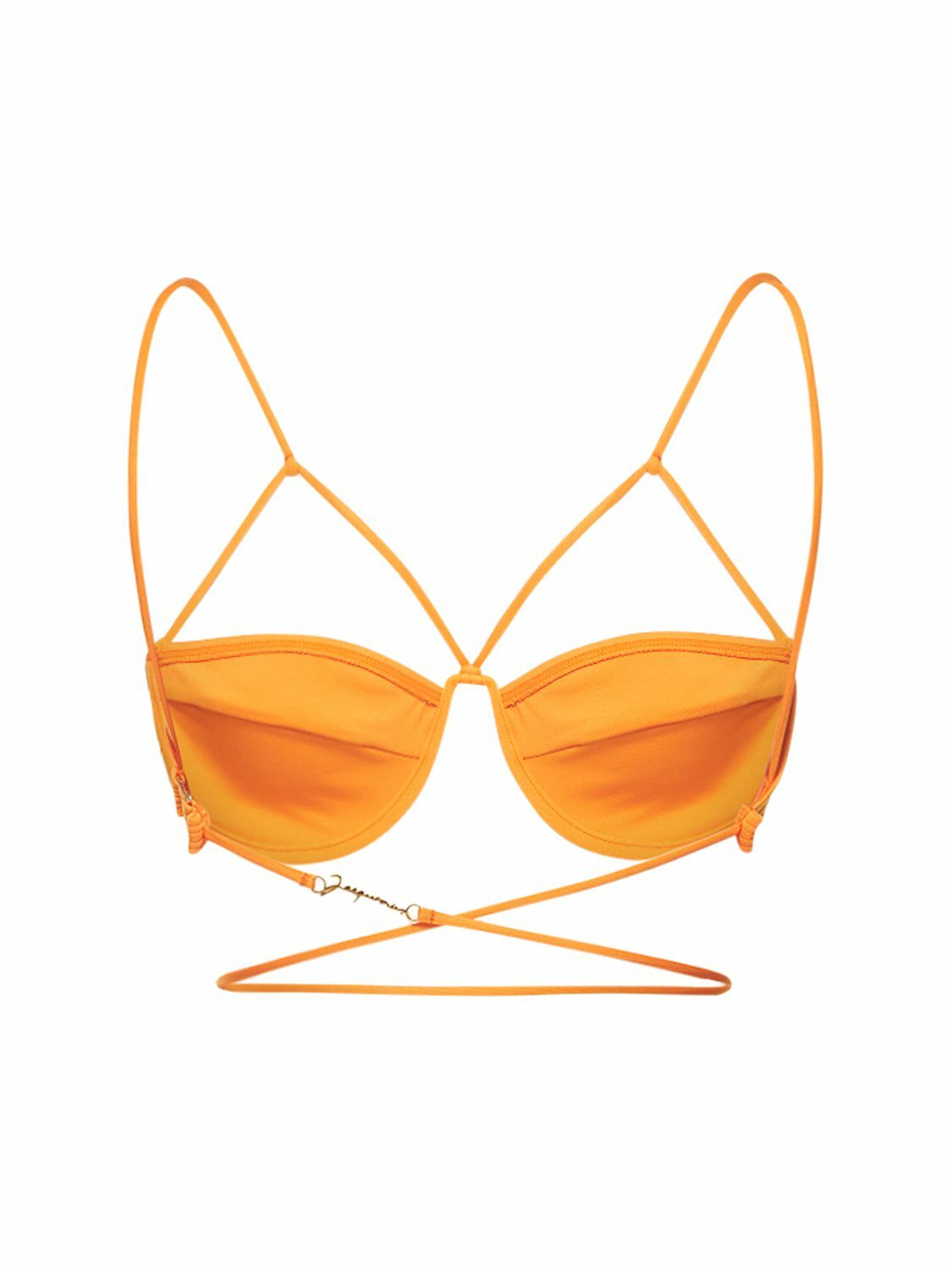JACQUEMUS Le Haut De Maillot Signat Bikini Top