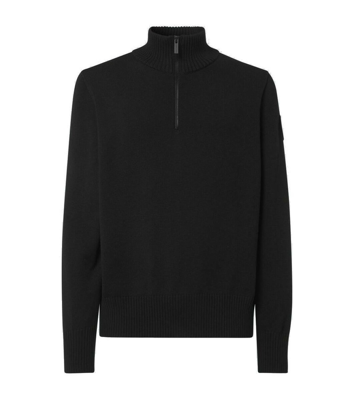 Photo: Canada Goose Rosseau wool half-zip sweater