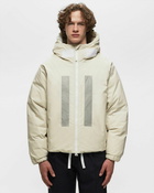 Stone Island Real Down Jacket Rubber Wax Poplin Down  Stone Island Marina Brown - Mens - Down & Puffer Jackets