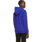 Noah NYC Blue Zip Front Hoodie