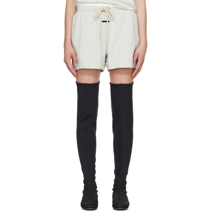 Photo: Fear of God ESSENTIALS Gray Classic Fit Shorts