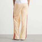 Adidas Women's Firebird Loose Track Pant in Warm Vanilla/Team Victory Red