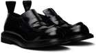Moschino Black Oliver Loafers