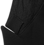 Balmain - Black Slim-Fit Double-Breasted Stretch-Jersey Blazer - Men - Black
