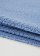 Logo Patch Blanket in Blue