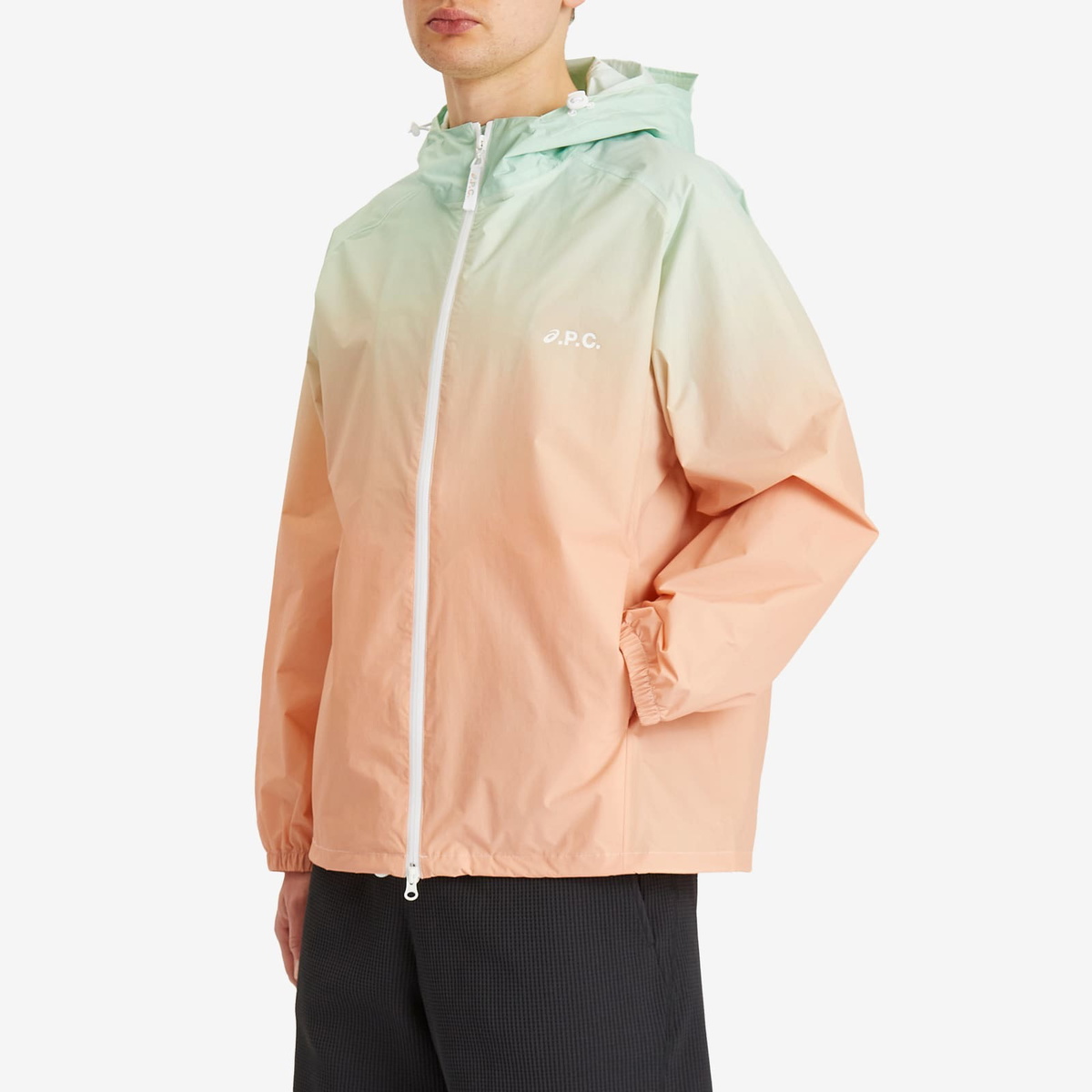 A.P.C. Men's x Asics Meadow Water Repellent Jacket in Multi A.P.C.