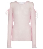 Cecilie Bahnsen - Greta cutout mohair-blend sweater