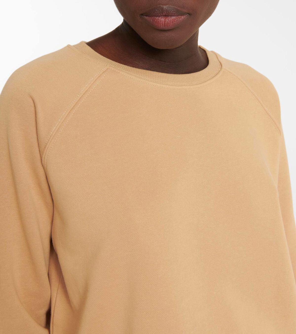 Adam Selman Sport Boxy cotton-blend sweatshirt