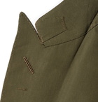 TOM FORD - Shelton Cotton and Silk-Blend Suit Jacket - Green