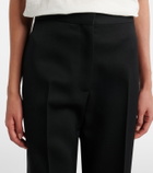 The Row Trino wool straight pants