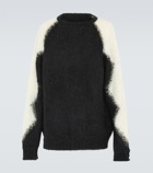 Saint Laurent - Oversized mohair-blend sweater