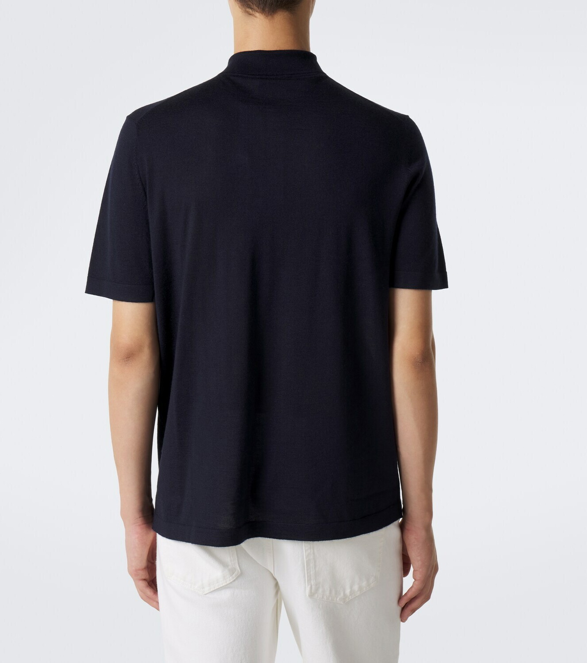 Gabriela Hearst Stendahal cashmere and silk polo shirt