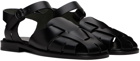 HEREU Black Pedra Sandals