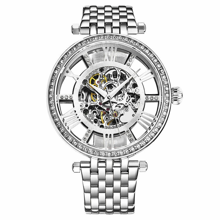 Photo: Stuhrling Original Legacy Automatic Silver Dial Ladies Watch M13607