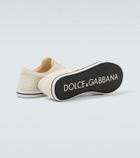 Dolce&Gabbana Suede-trimmed sneakers