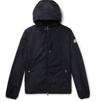 Moncler - Grimpeurs Stripe-Trimmed Nylon Hooded Jacket - Navy