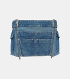 Dion Lee Toolbelt denim miniskirt