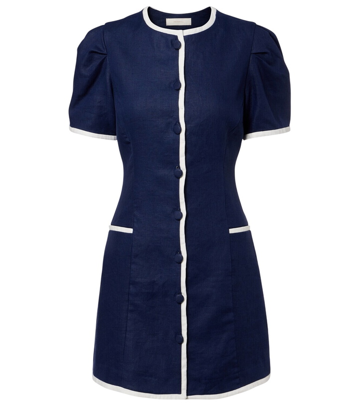 Photo: Faithfull Madeline linen minidress