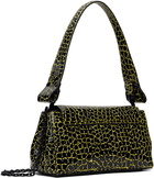 Vivienne Westwood Black & Yellow Hazel Medium Bag