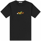 Flagstuff Men's Dino Logo T-Shirt in Black