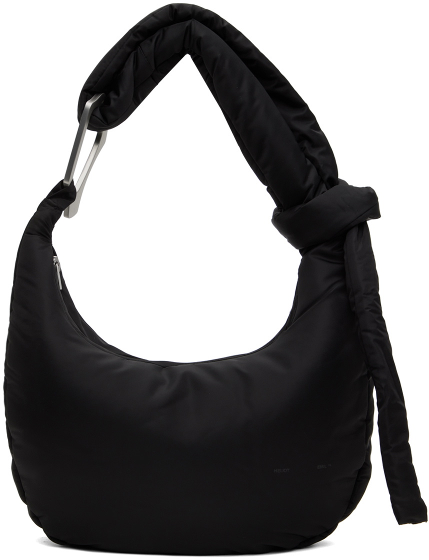 HELIOT EMIL Black Phone Sling Box Bag Heliot Emil