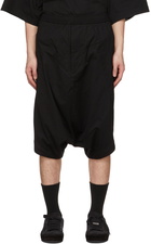 Julius Black Prism Cut Shorts