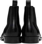 BOSS Black Leather Chelsea Boots