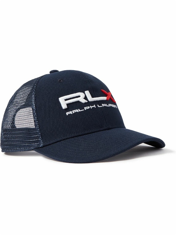Photo: RLX Ralph Lauren - Logo-Embroidered Mesh Baseball Cap
