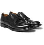 Officine Creative - Anatomia Polished-Leather Derby Shoes - Men - Black