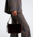 Etro Small velvet shoulder bag