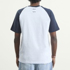 Adidas Men's Teamgeist T-Shirt in Crystal Sky/Aurora Ink