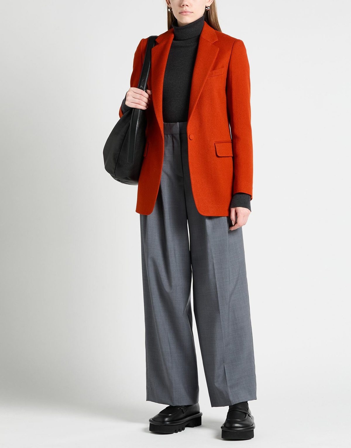 Dries Van Noten Womens Blazer in Tomato red