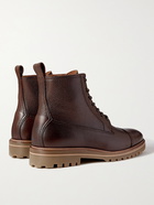 BELSTAFF - Alperton Full-Grain Leather Boots - Brown - EU 43