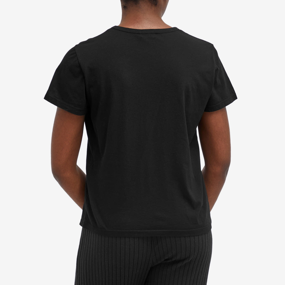 DONNI. Women's Jersey Relaxed T-Shirt in Jet