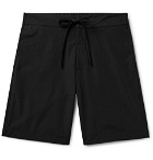 Freemans Sporting Club - Slim-Fit Cotton and Nylon-Blend Drawstring Shorts - Black