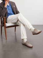 Brunello Cucinelli - Suede Sneakers - Brown