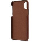 Brunello Cucinelli - Full-Grain Leather iPhone X Case - Brown