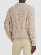 LORO PIANA - Cashmere & Wool Knit Sweater