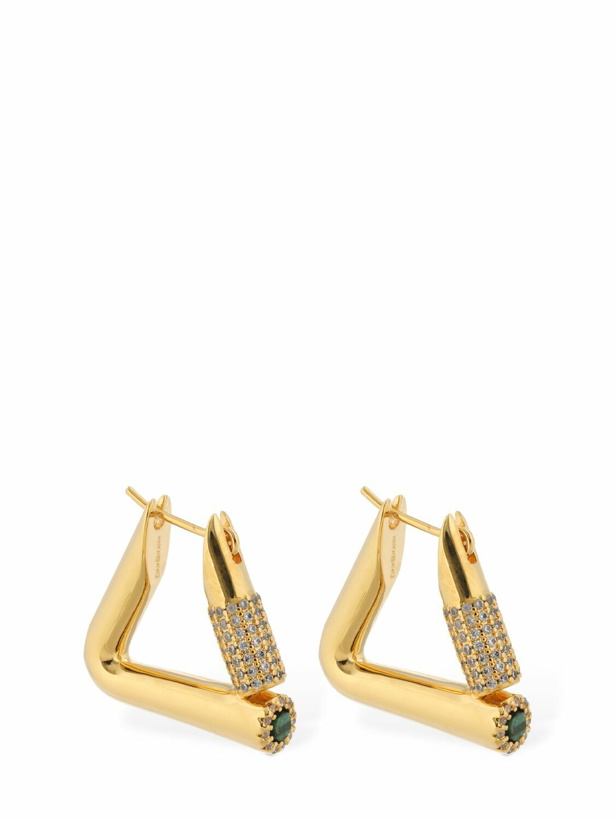 Photo: ZIMMERMANN - Swing Pave Hoop Earrings